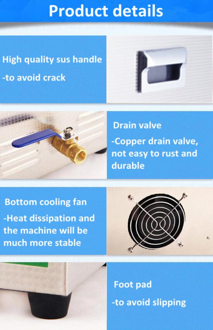 Digital Ultrasonic Cleaner for Bike Parts / Bike Chain / Motor Parts 28khz