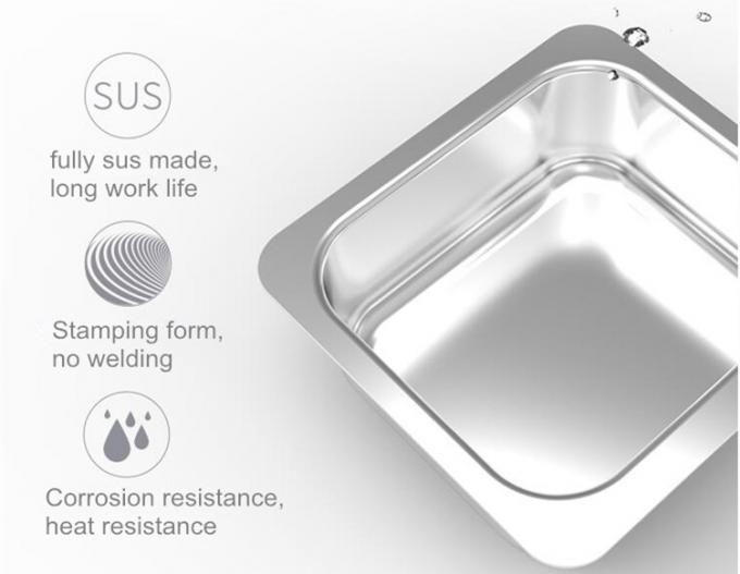 Digital 2L sonic wave ultrasonic cleaner stainless steel for Tools