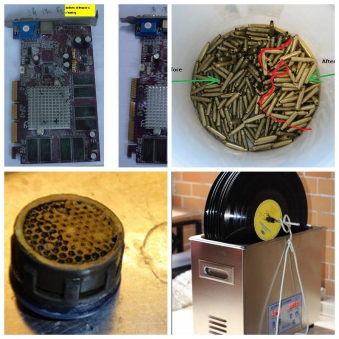 0.8L Digital Industrial Ultrasonic Cleaner For Tools , Nuts , Bolts