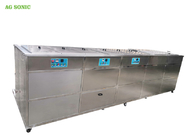 4 Tanks Ultrasonic Cleaning Machine Rinse Drying Aircraft Engine Ultrasonic Cleaner