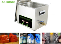 Digital Timer Ultrasonic Parts Washer , Ultrasonic Cleaning Equipment Long Lifespan