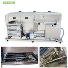 40khz 1440L Ultrasonic Cleaning Machine 4 Tanks Cleaning Rinsing Drying Filtration