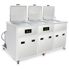 Automatic 3 Tank Ultrasonic Cleaner Stainless Steel 304 With Filtration System