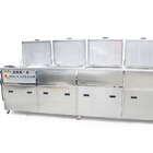 Filtration System Industrial Ultrasonic Parts Cleaner 3 Tanks In 1 Machine