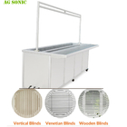 Fast Speed Industrial Ultrasonic Washing Machine For Wood / Vertical Blinds Remove