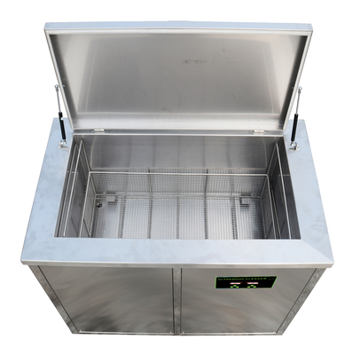 Heavy Duty Stainless Steel Heated Soak Tank With Ultrasonic Transducers