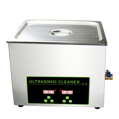 Lab Instrument Digital Ultrasonic Cleaner 15L Stainless Steel Mechanical Knob Switch