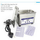 Portable Ultrasonic Home Jewelry Cleaning Machine 5 Cycles With Digital Timer