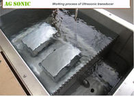 1800W Ultrasonic Submersible Transducer , Ultrasonic Generator For Cleaning Tank