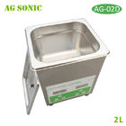 2L 60W digital heated Medical Ultrasonic Cleaner / Bath with SUS Basket