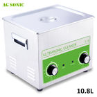 Scientific Laboratory Ultrasonic Cleaner , Ultrasonic Cleaning Bath 10.8L with Heating