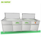 Customized Industrial Ultrasonic Cleaner with Rinsing Tank Drying Tank 40khz