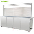40khz Heated Blind Ultrasonic Cleaner with Water Rinsing Tank and Drying Tray