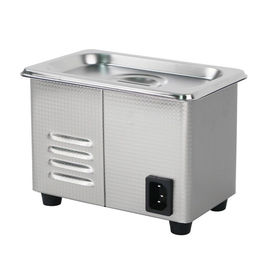 Small Benchtop Ultrasonic Cleaner 0.8L Ultrasonic Bath Cleaner For Lab  Digital Display Of Set And Actuall Timer