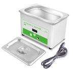 Small Benchtop Ultrasonic Cleaner 0.8L Ultrasonic Bath Cleaner For Lab  Digital Display Of Set And Actuall Timer