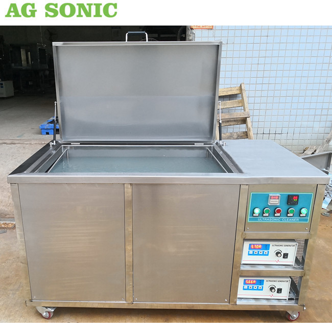 360L 3600W Ultrasonic Cleaning Device Oil Grease Rust Dust Removing With Filtration System