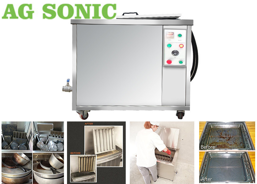 84L Tank Ultrasonic Engine Cleaner Power Adjustable With Drying / Filtering Option
