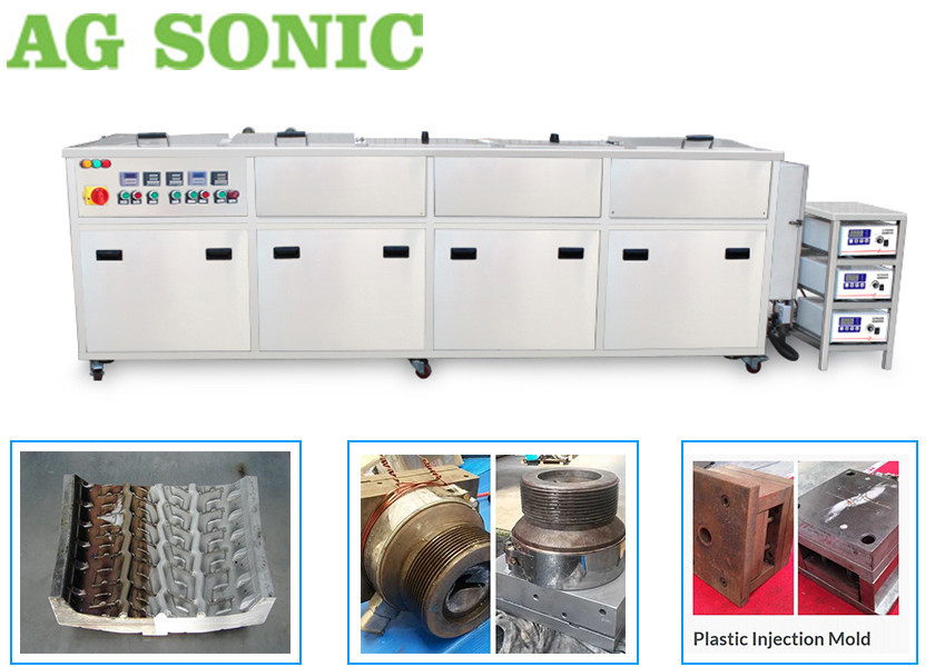 Automated Operation Industrial Ultrasonic Cleaning Equipment Stainless Steel For Degreasing