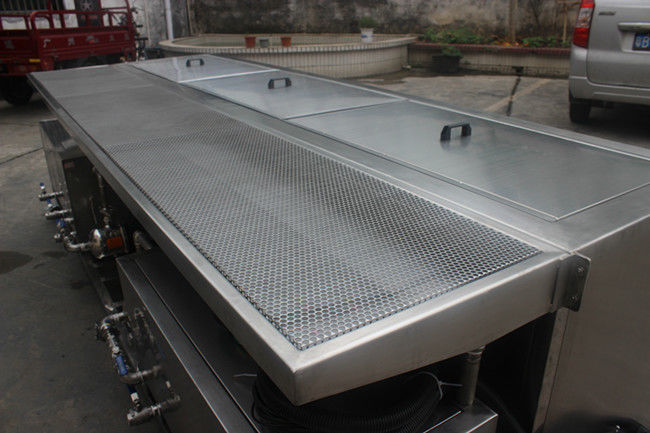 Stainless Steel Ultrasonic Blind Cleaning Equipment Energy Saving With Two Tanks