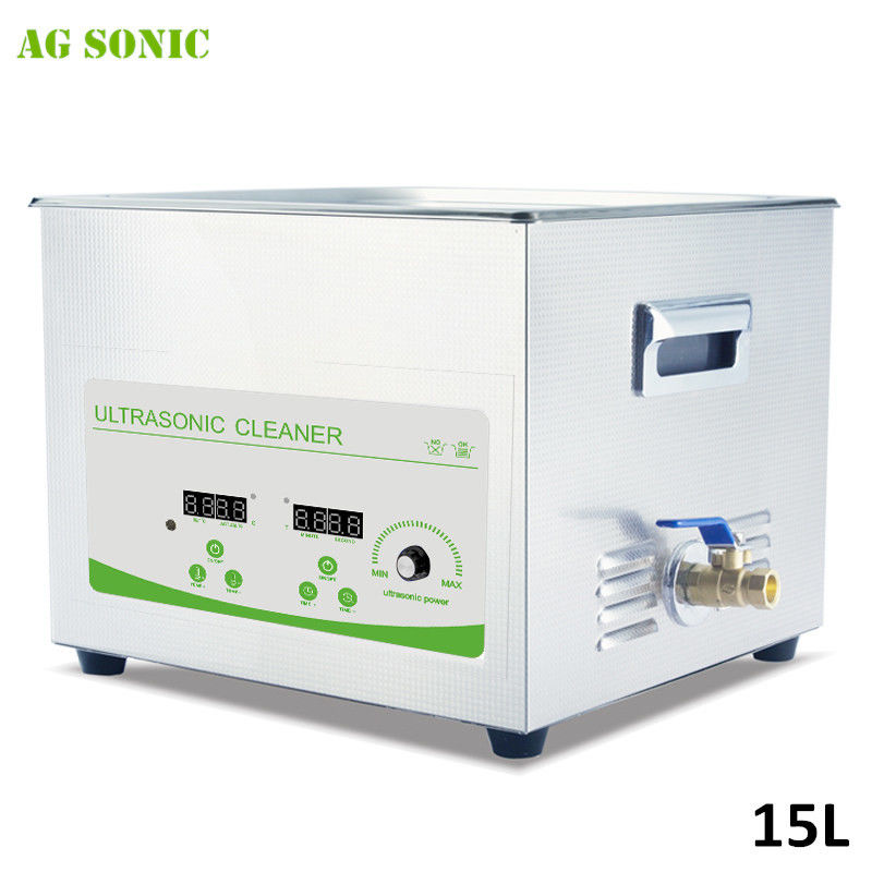 15L Laboratory Benchtop Ultrasonic Cleaner For Blood / Protein / Contaminants