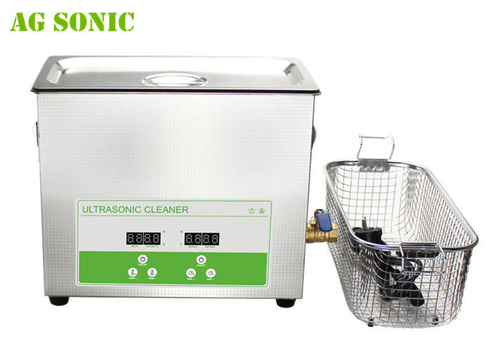 6.5L CE Ultrasonic Bath Sonicator with sus Basket and Drainage for Lab Hospital Industry