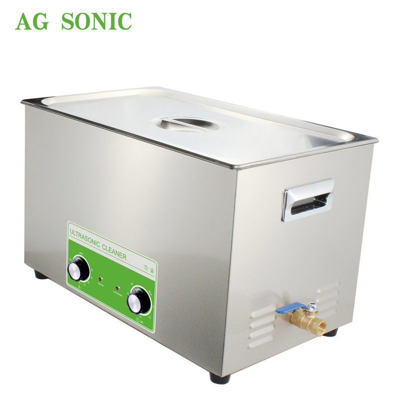 30L Brass Parts Soft Parts Ultrasonic Cleaner with SUS Basket and Lid
