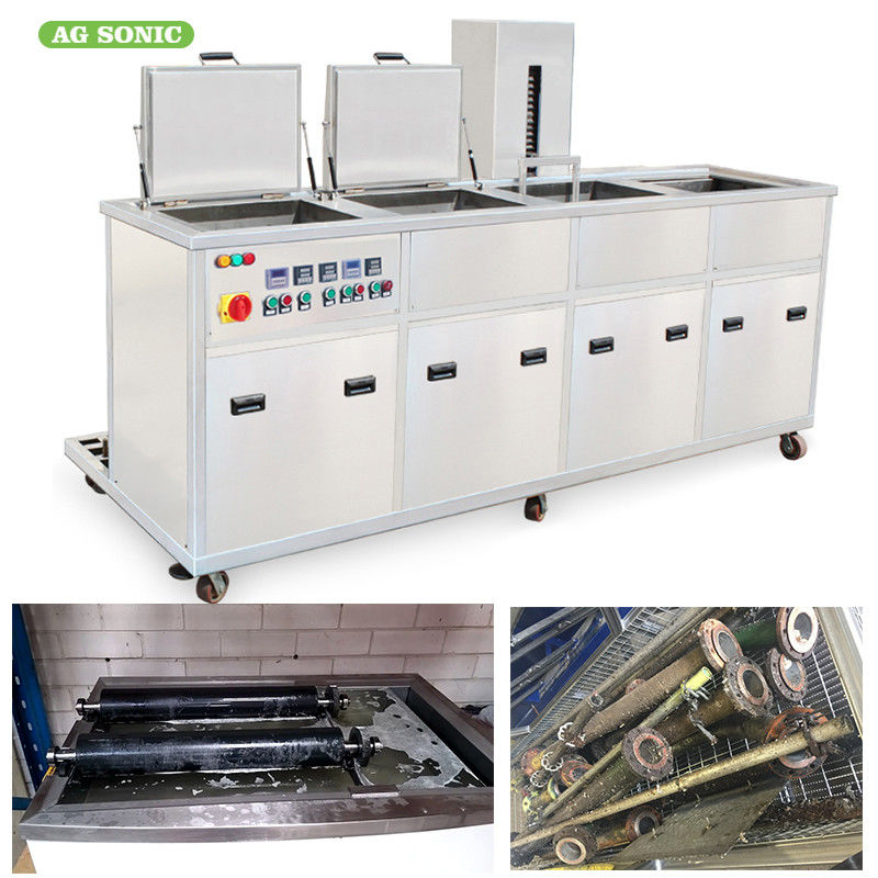 Injection Mould Utrasonic Cleaning Machine With Multi Stage Equipment Washing, Rinsing And Drying